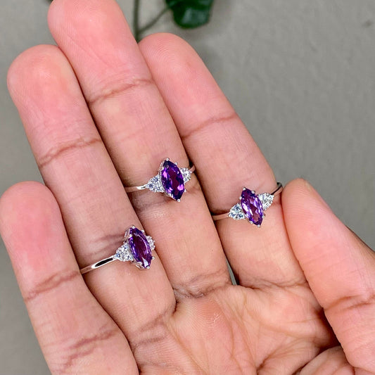 Amethyst Rings