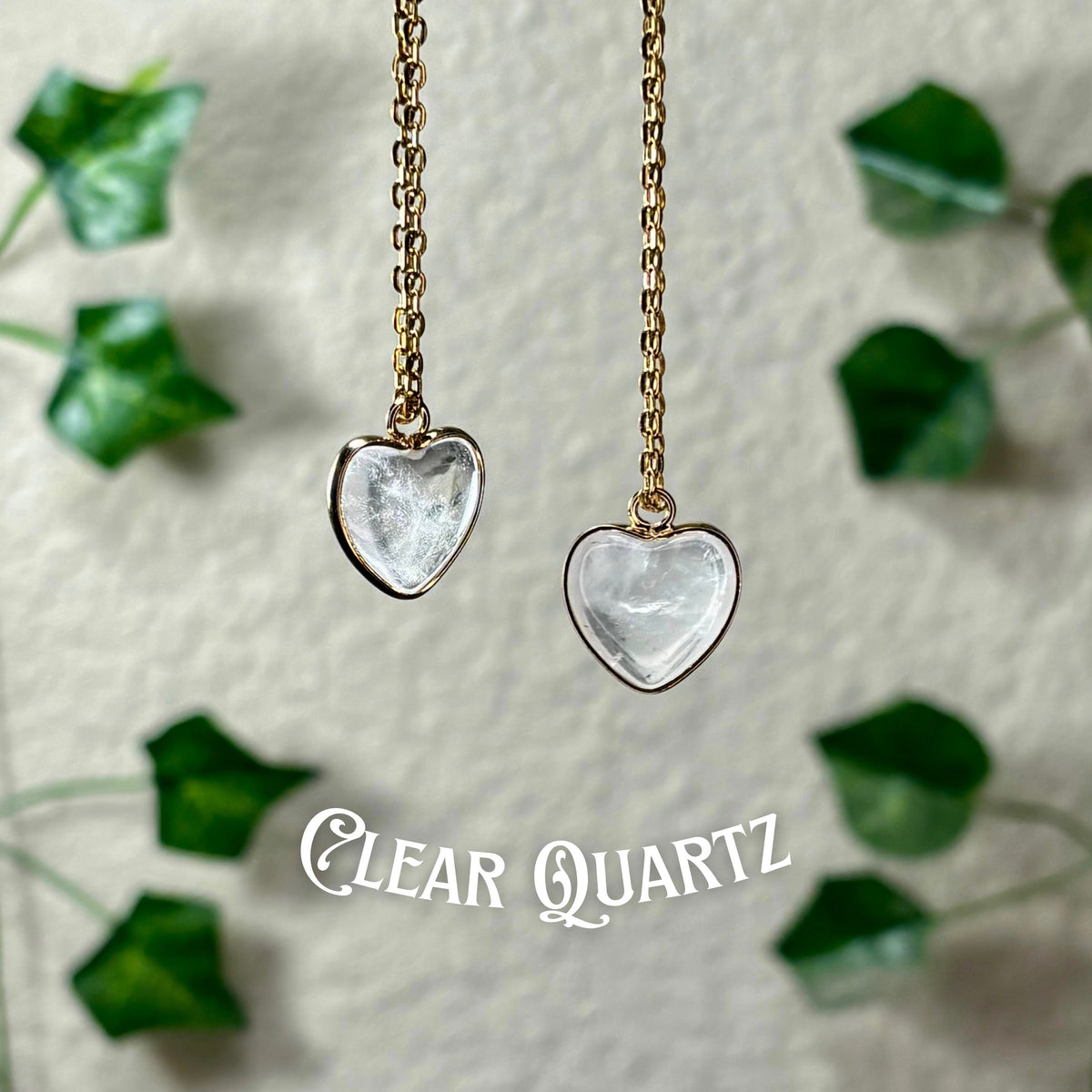 Crystal Heart Necklaces