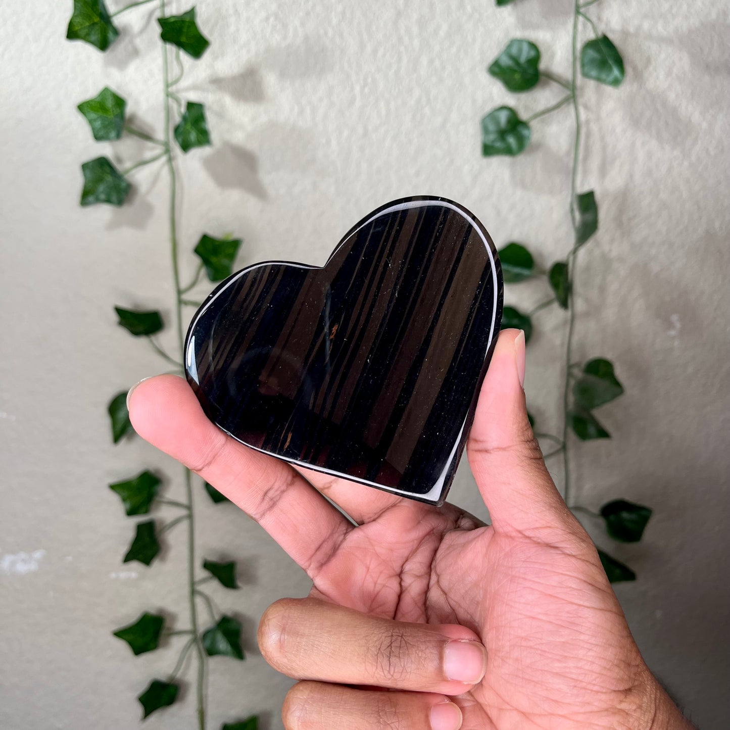 Midnight Lace Obsidian Hearts