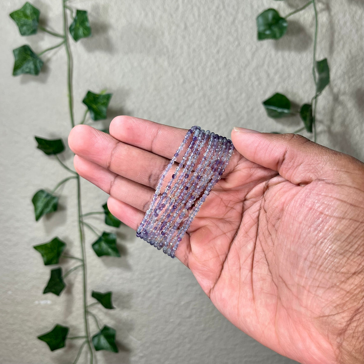 Faceted Fluorite Bracelets