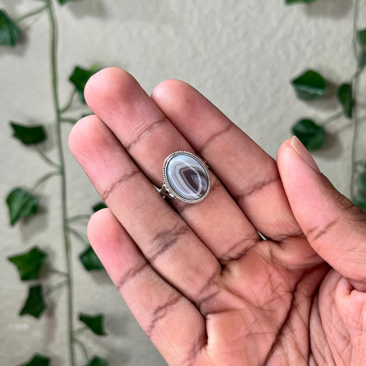 Botswana Agate Rings