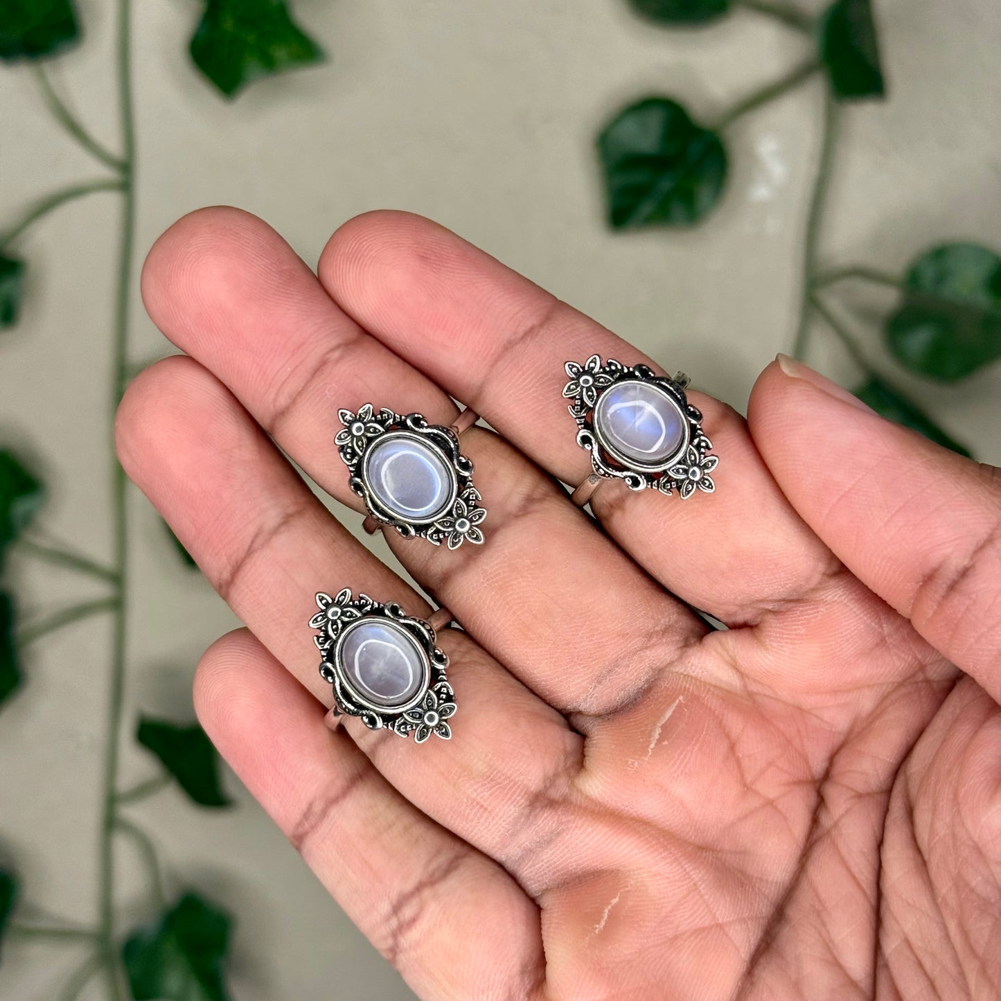 Moonstone Rings