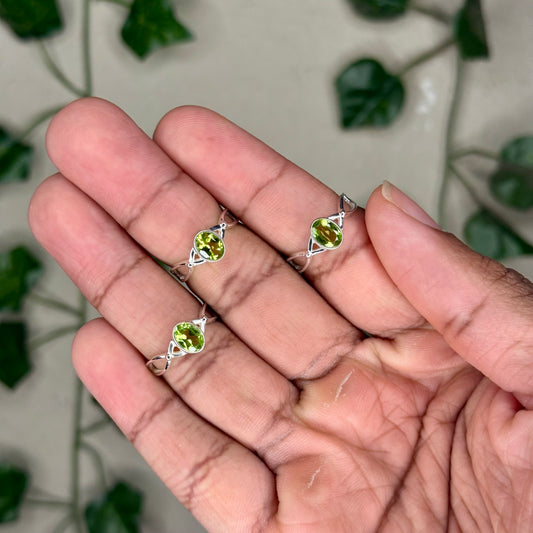 Peridot Rings