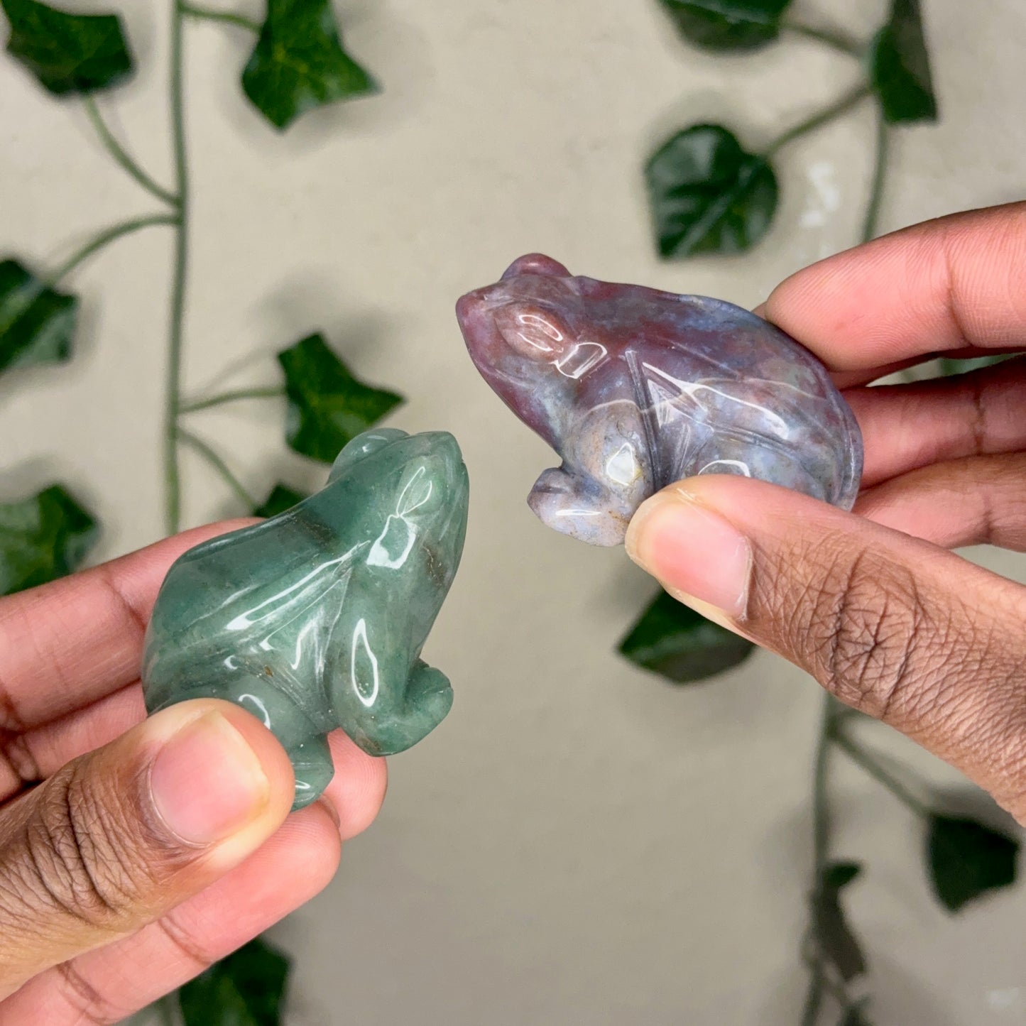 Frog Carvings