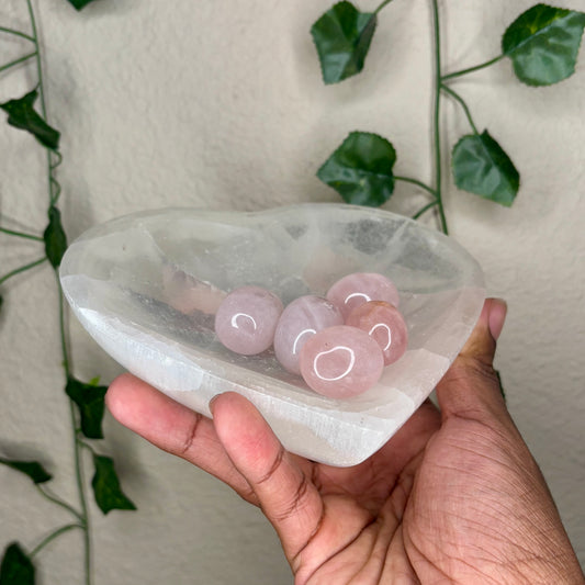 Rose Quartz Tumbles