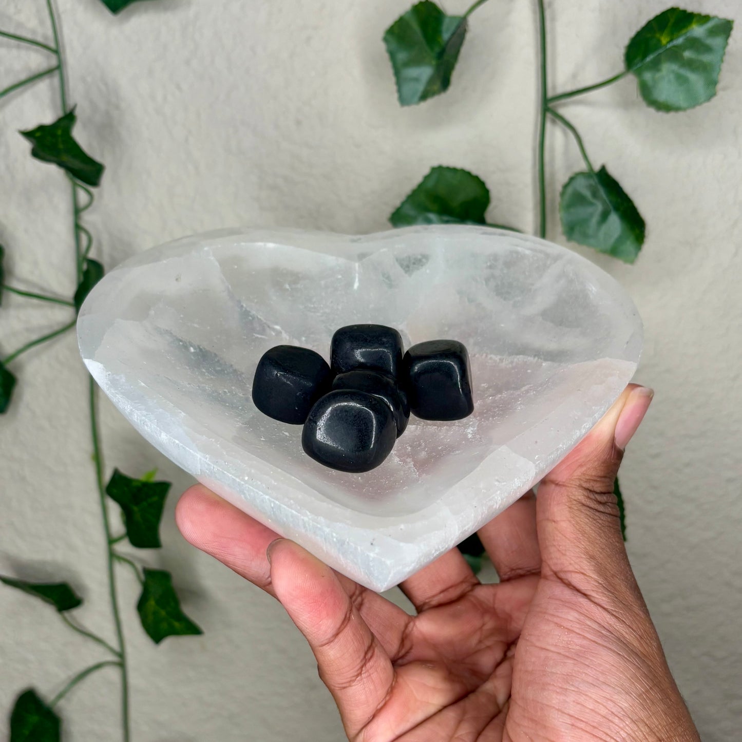 Black Tourmaline Tumbles