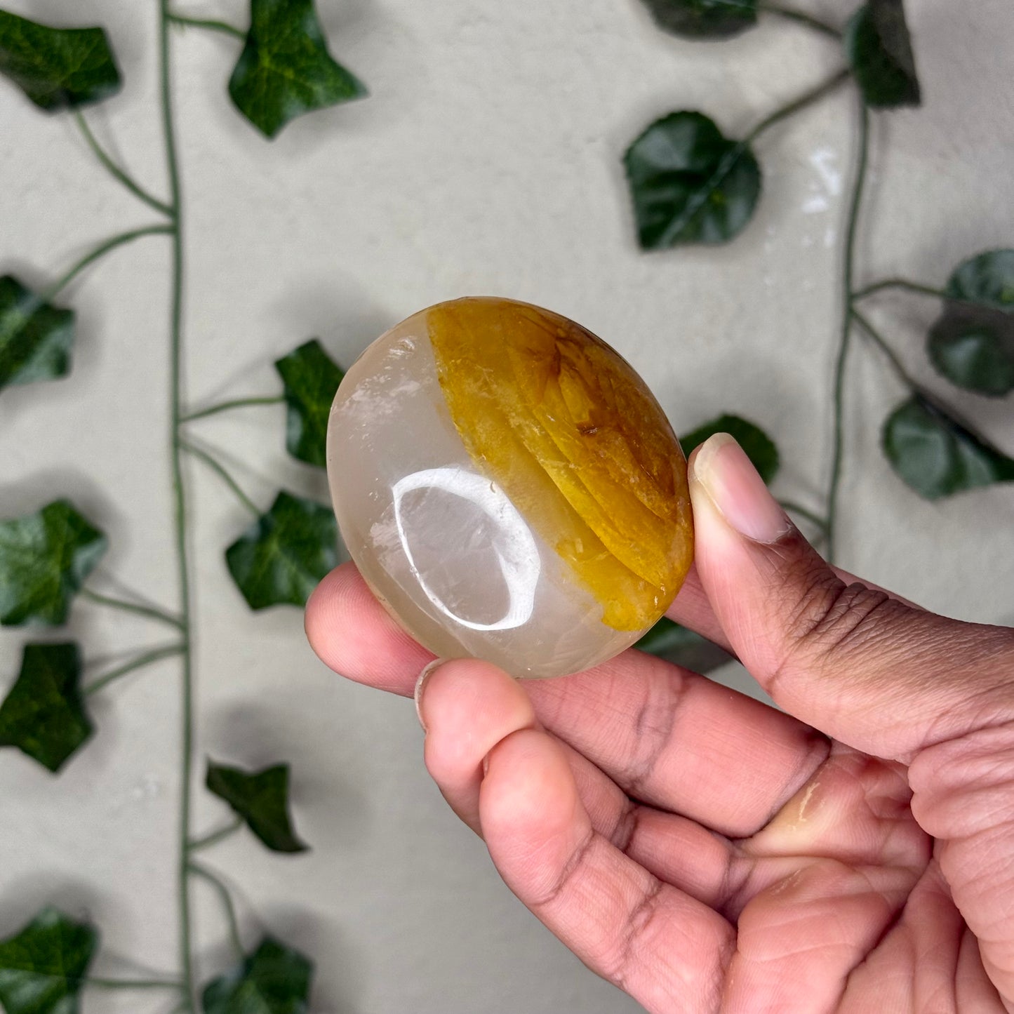Golden Healer Palm Stones