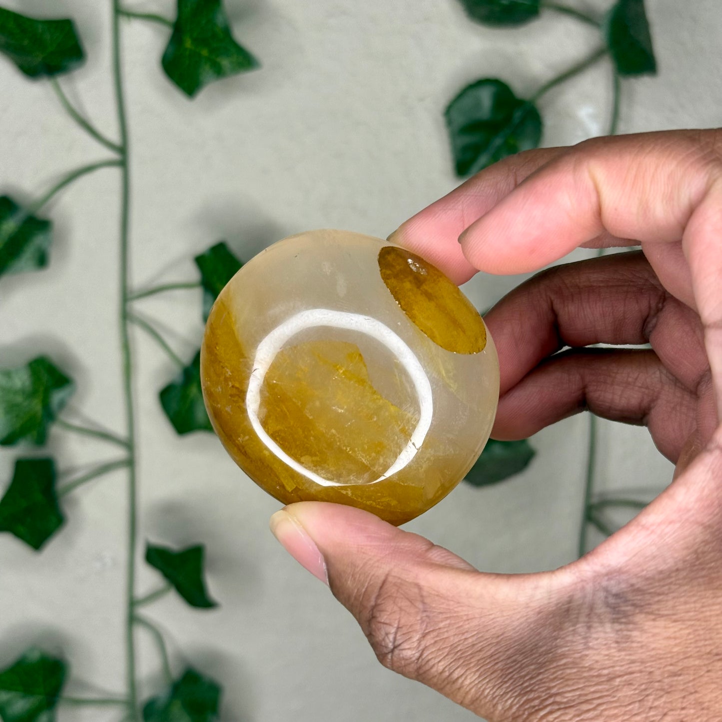 Golden Healer Palm Stones