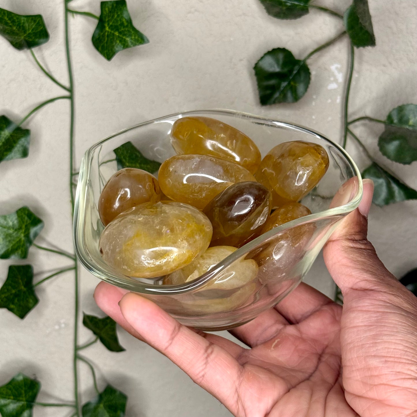 Golden Healer Palm Stones