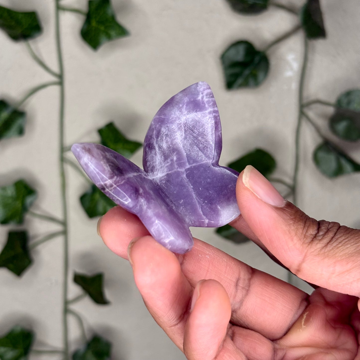 Lepidolite 3D Butterflies