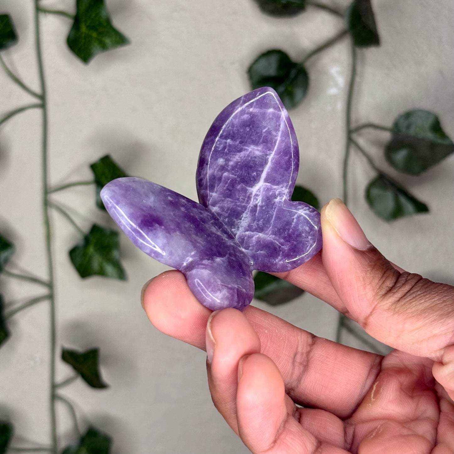 Lepidolite 3D Butterflies