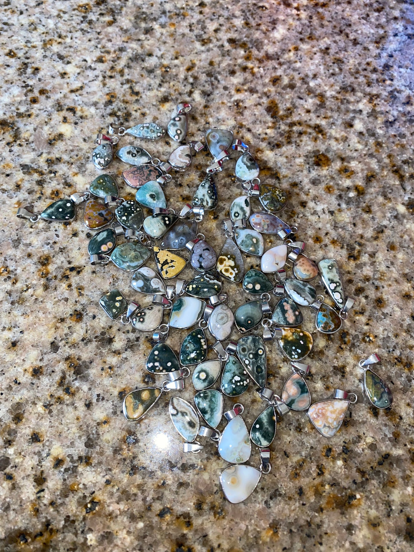 Eighth Vein Ocean Jasper Necklaces