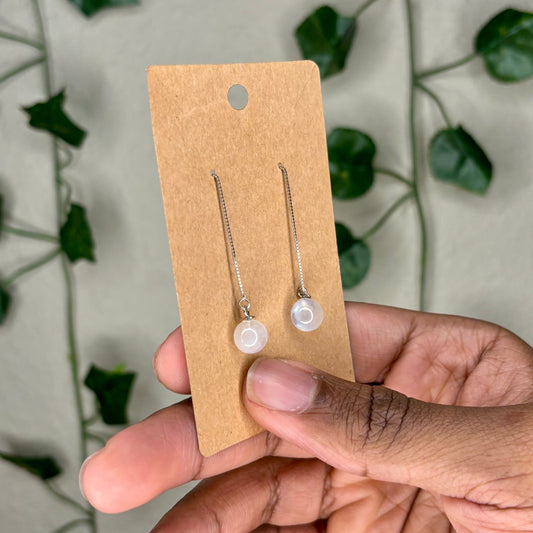 Moonstone Dangle Earrings