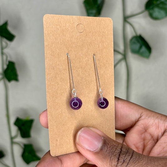 Amethyst Dangle Earrings