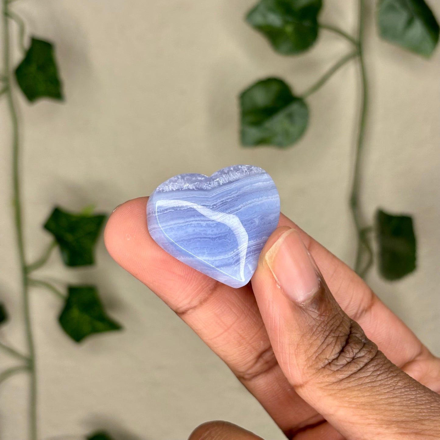 Blue Lace Agate Hearts