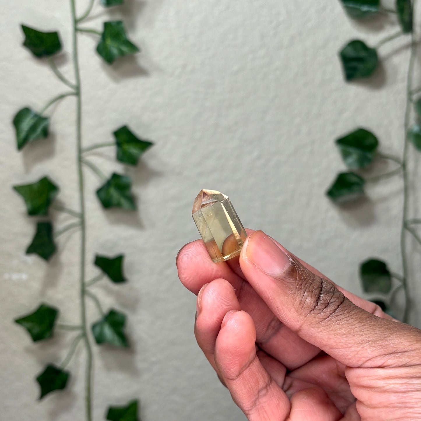 Mini Natural Citrine Towers