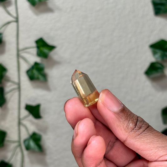 Mini Natural Citrine Towers