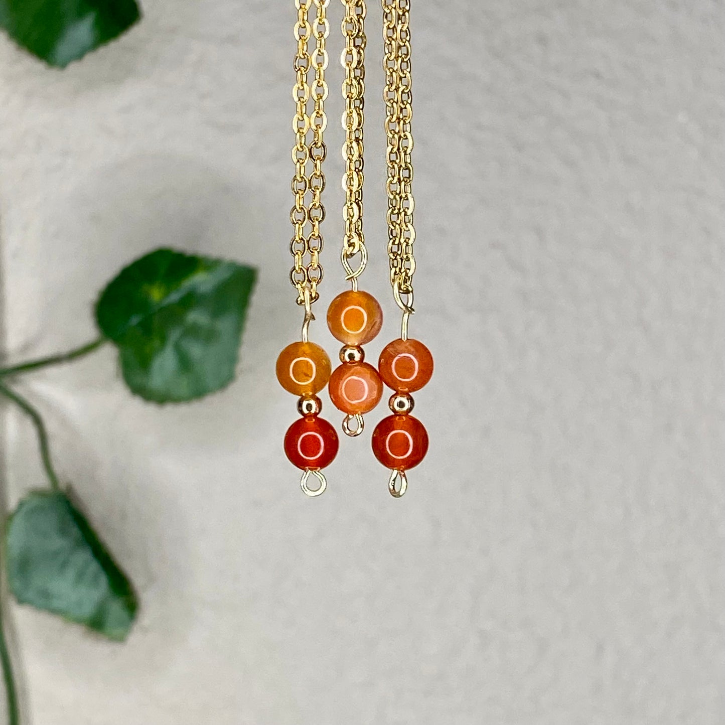 Two Beaded Crystal Necklaces (READ THE DESCRIPTION)