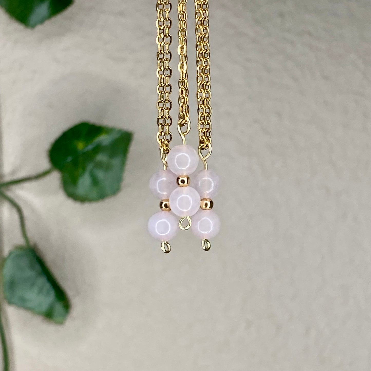 Two Beaded Crystal Necklaces (READ THE DESCRIPTION)