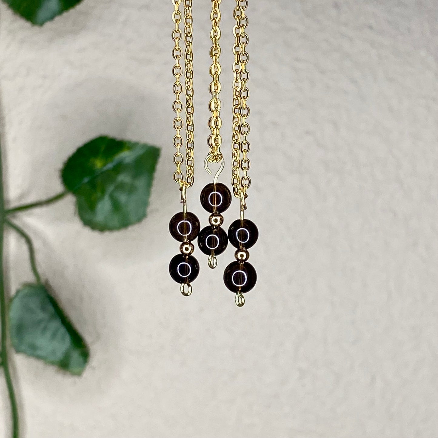 Two Beaded Crystal Necklaces (READ THE DESCRIPTION)