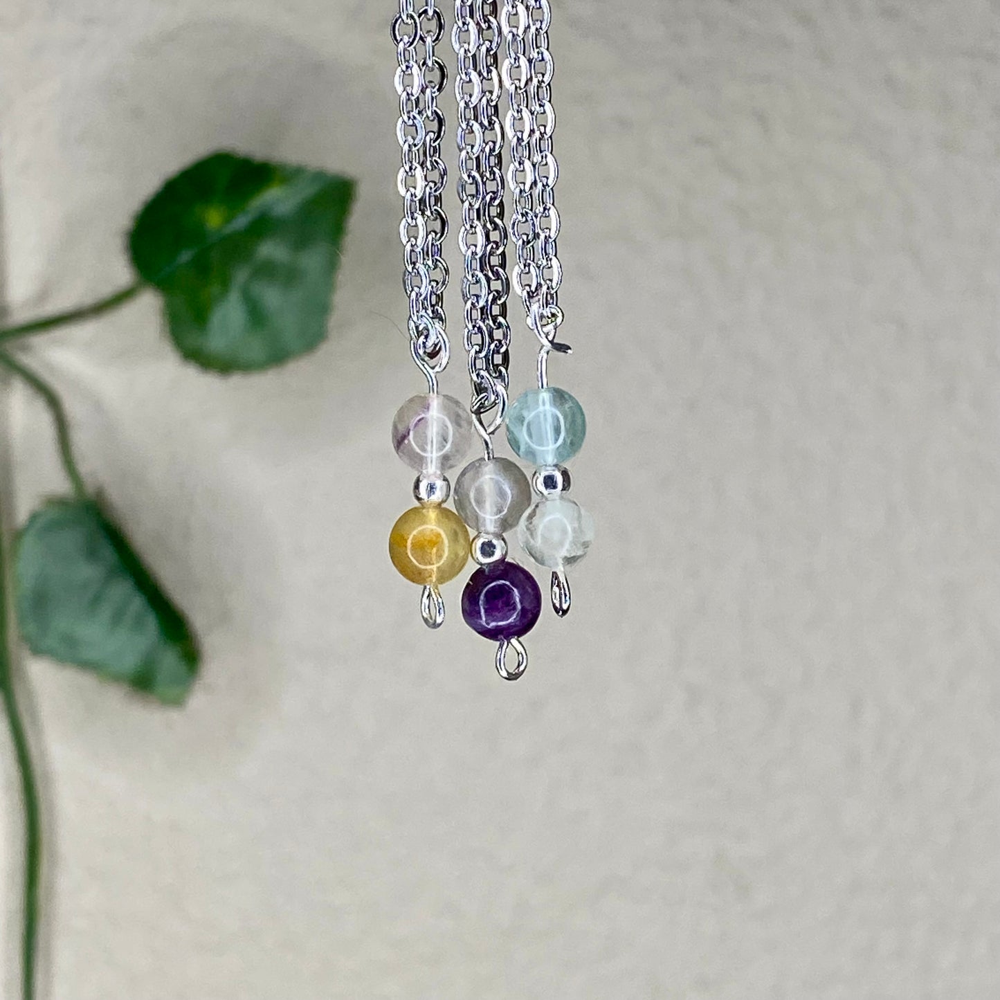 Two Beaded Crystal Necklaces (READ THE DESCRIPTION)