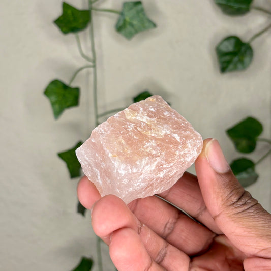 Raw Rose Quartz