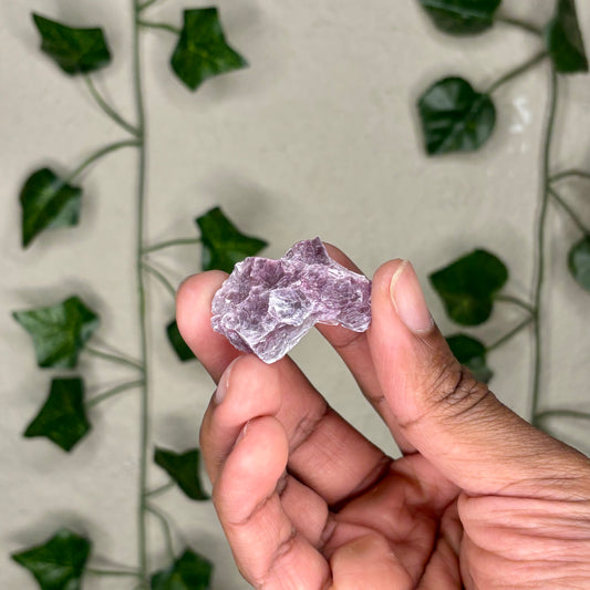 Raw Gem Lepidolite Slabs