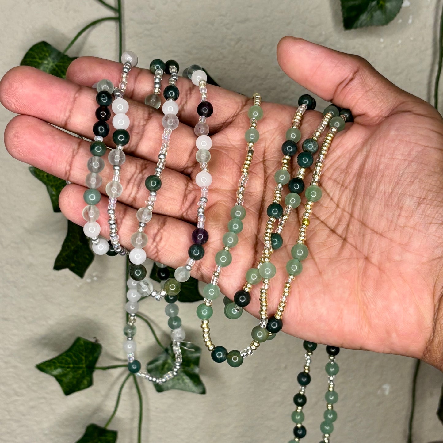 Custom Crystal Waist Beads (READ THE DESCRIPTION)