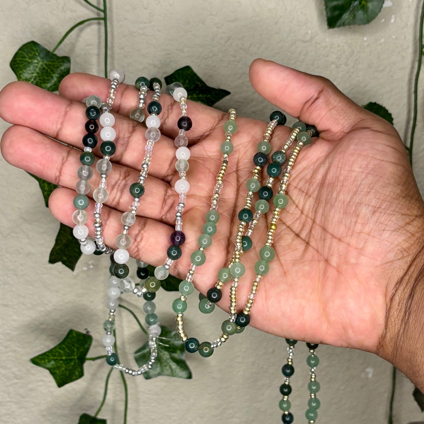 Custom Crystal Waist Beads (READ THE DESCRIPTION)