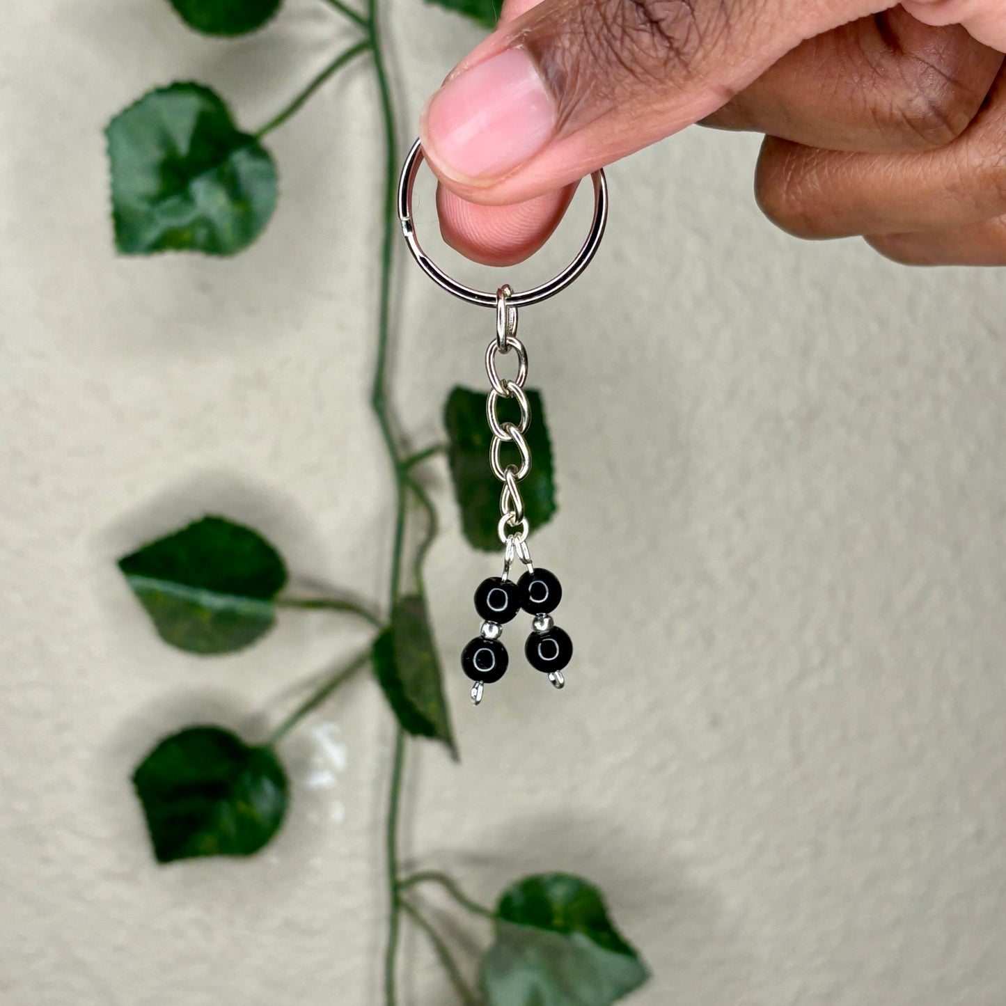 Two Beaded Crystal Keychains (READ THE DESCRIPTION)