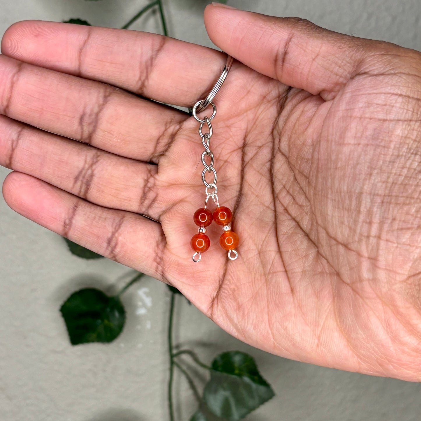 Two Beaded Crystal Keychains (READ THE DESCRIPTION)