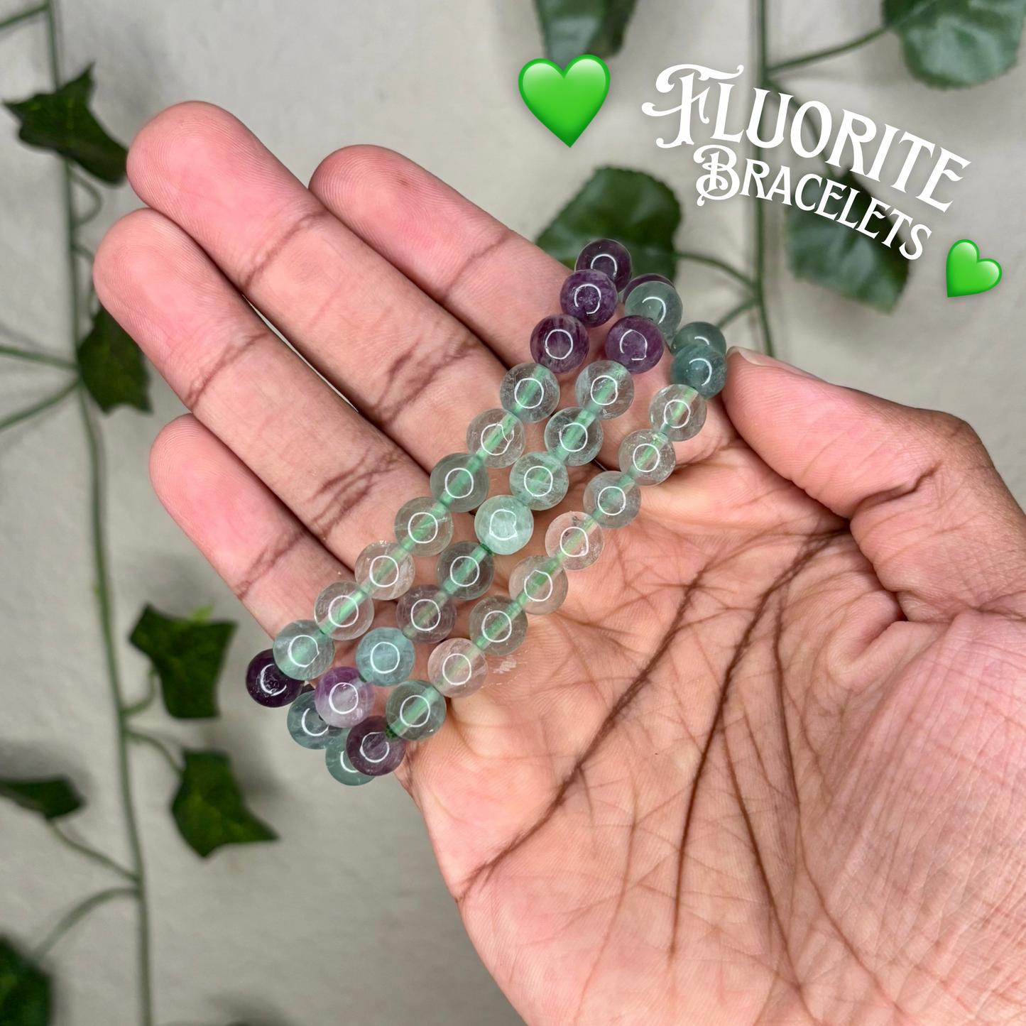 Rainbow Fluorite Bracelets