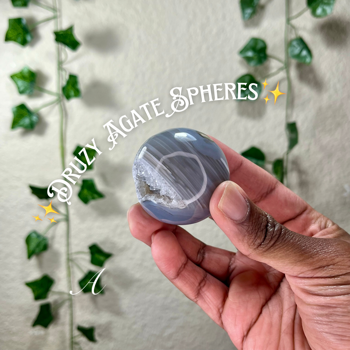 Druzy Agate Spheres