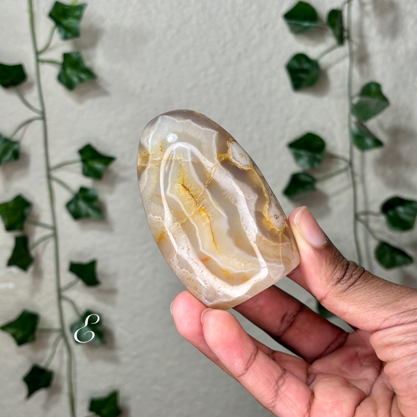 Flower Agate Freeforms