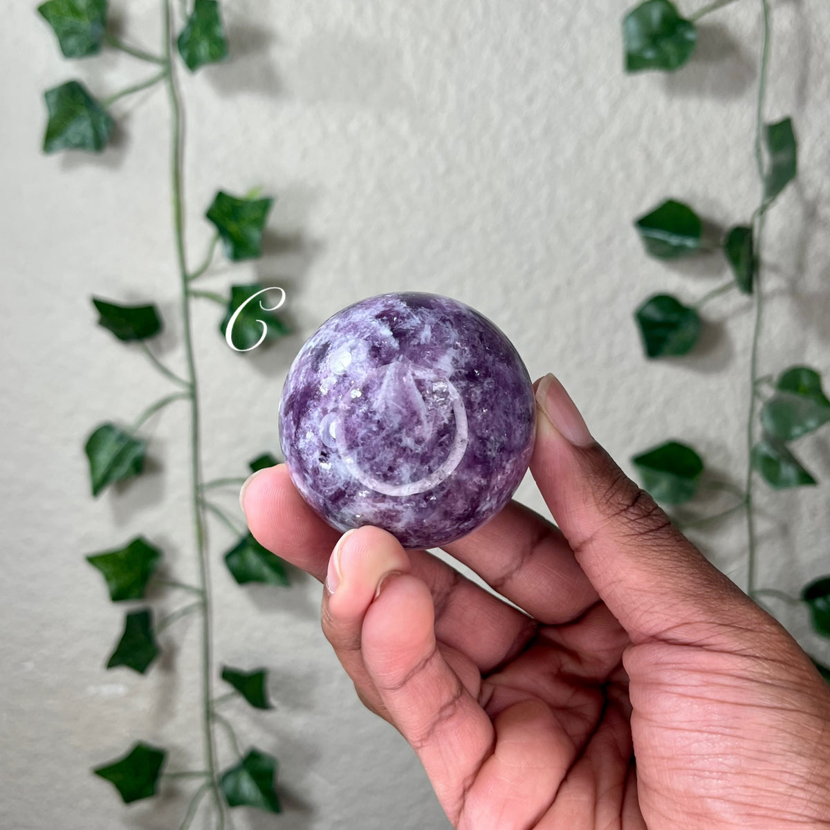 Lepidolite Spheres