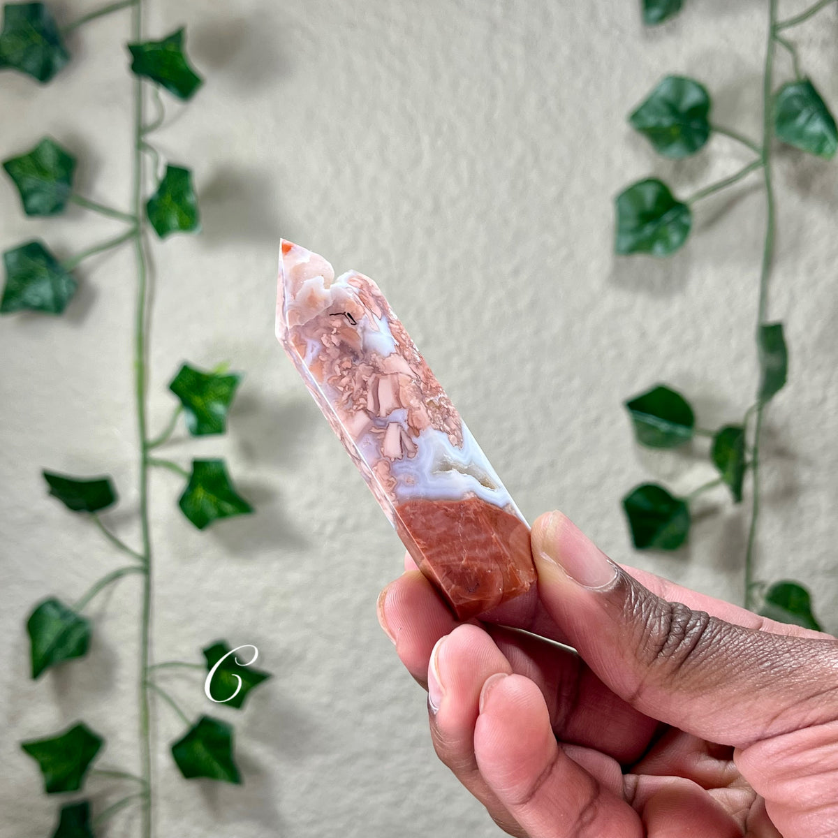 Cotton Candy Agate Towers