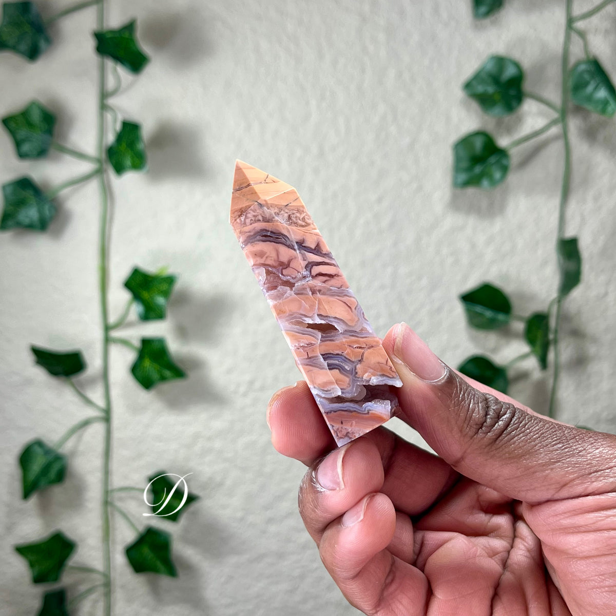 Cotton Candy Agate Towers