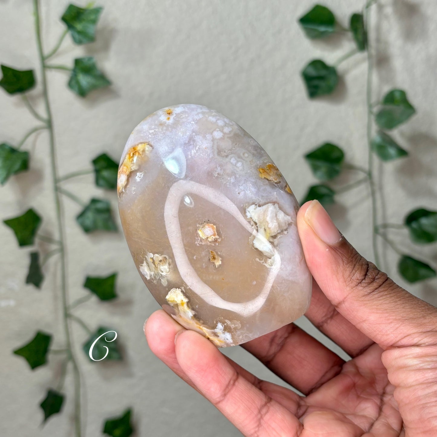 Flower Agate Freeforms