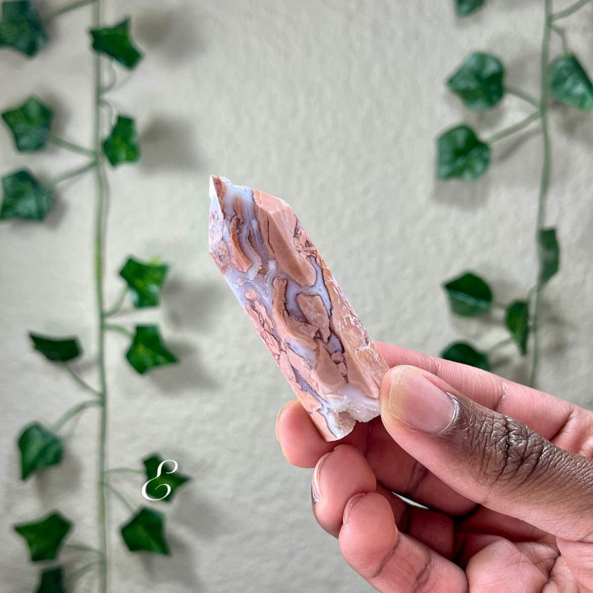 Cotton Candy Agate Towers