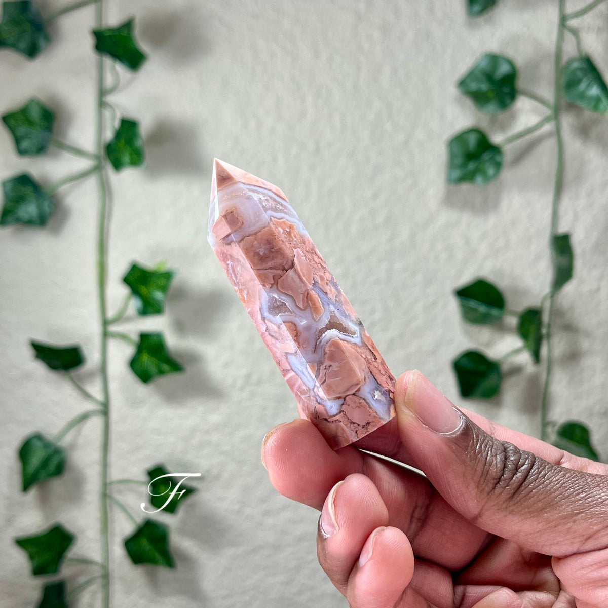 Cotton Candy Agate Towers