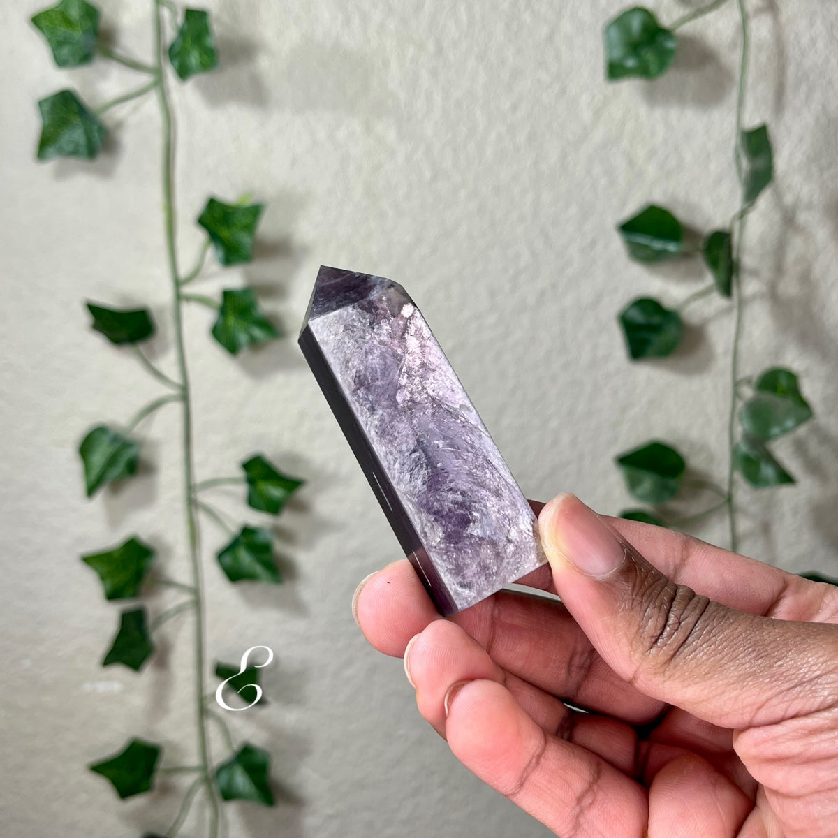 Gem Lepidolite Towers