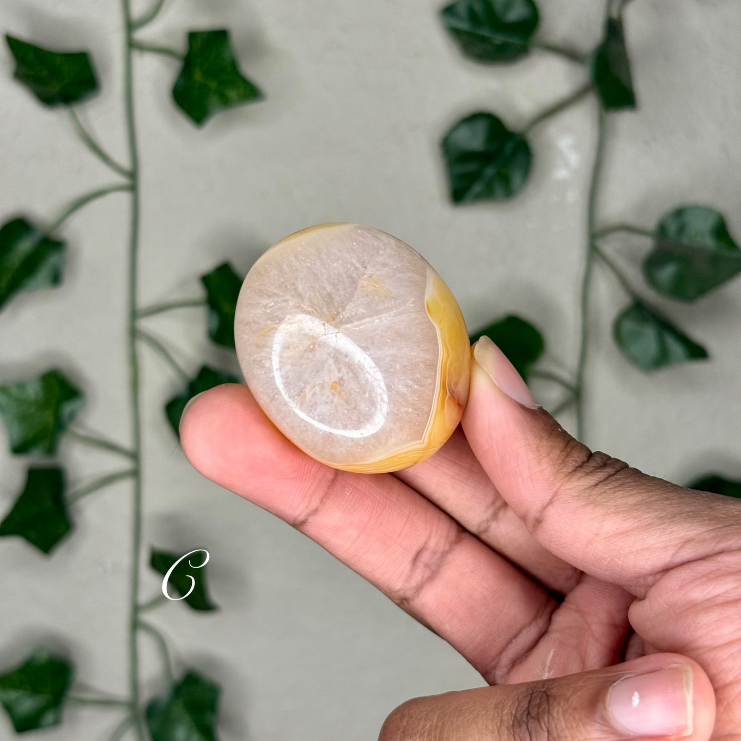 Carnelian Palm Stones