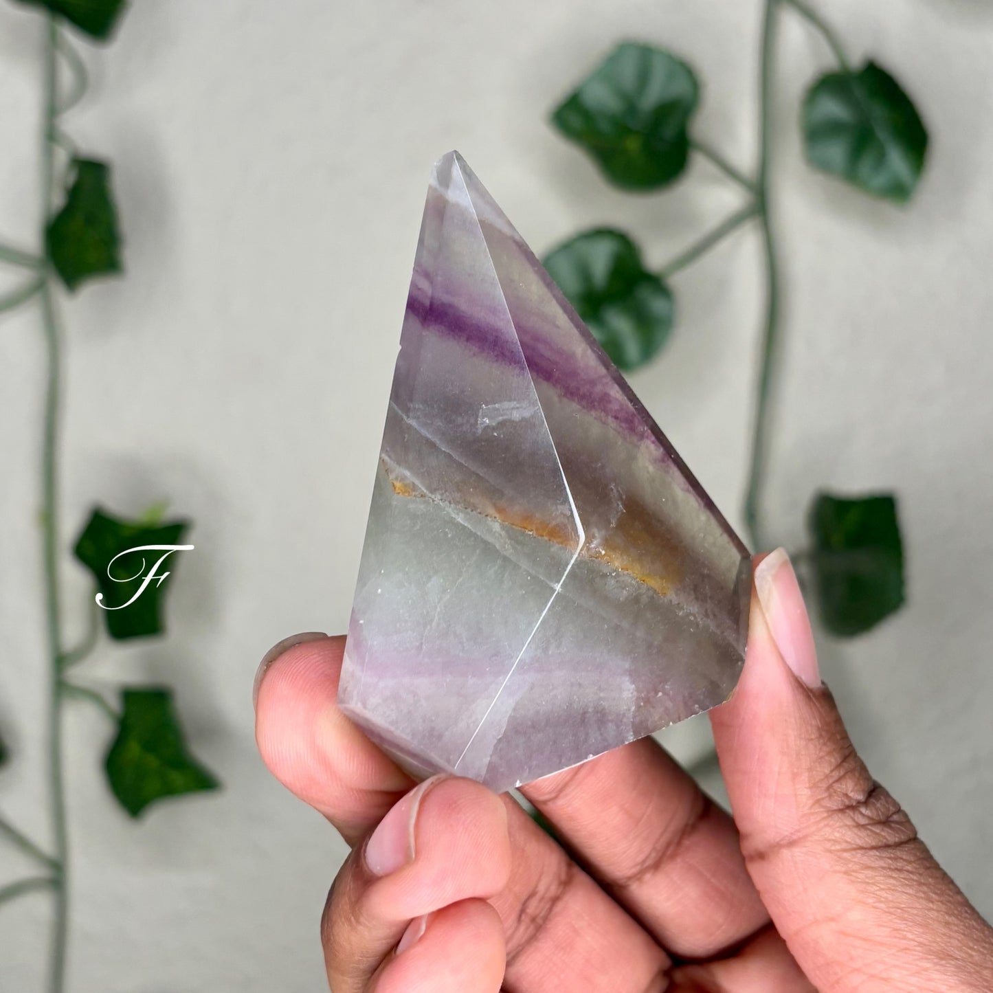 Geometric Fluorite Flames