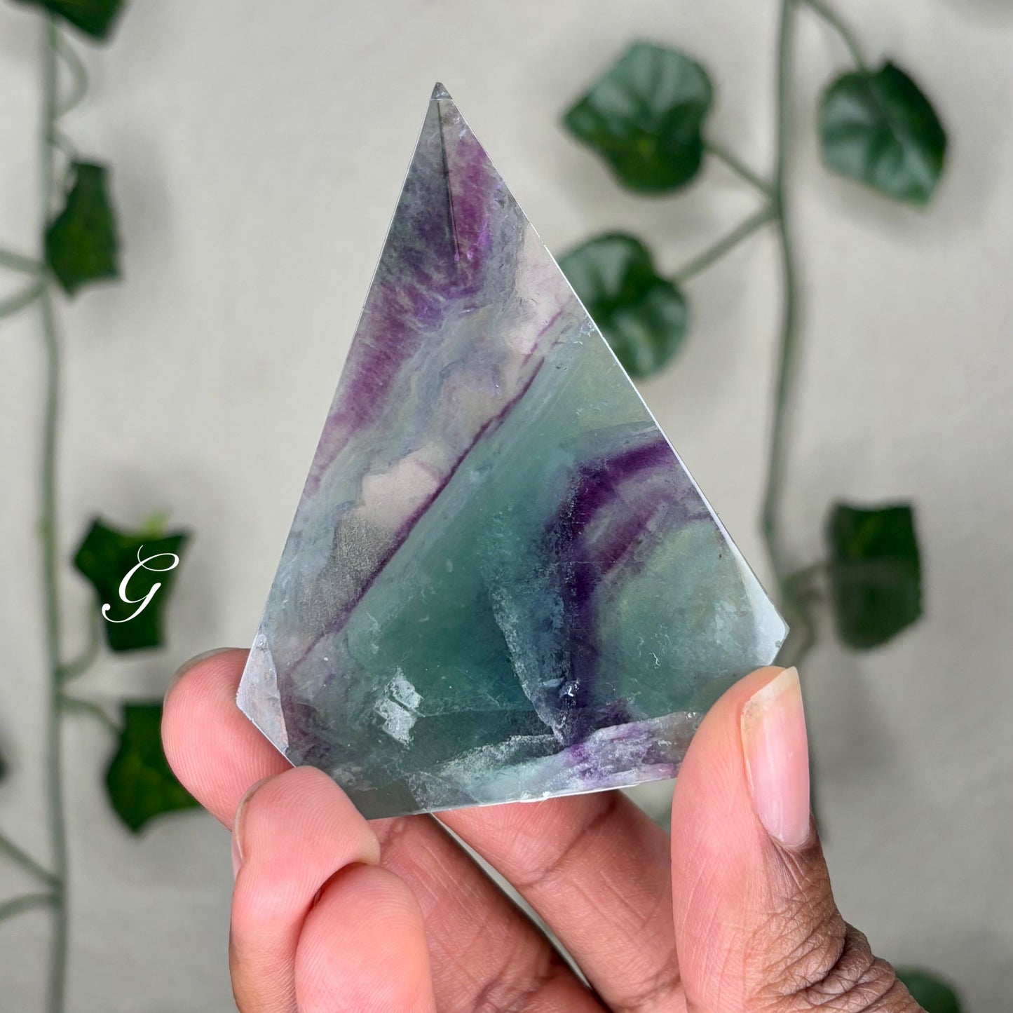 Geometric Fluorite Flames