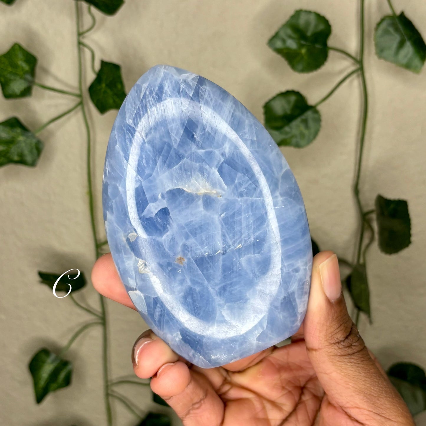 Blue Calcite Freeforms
