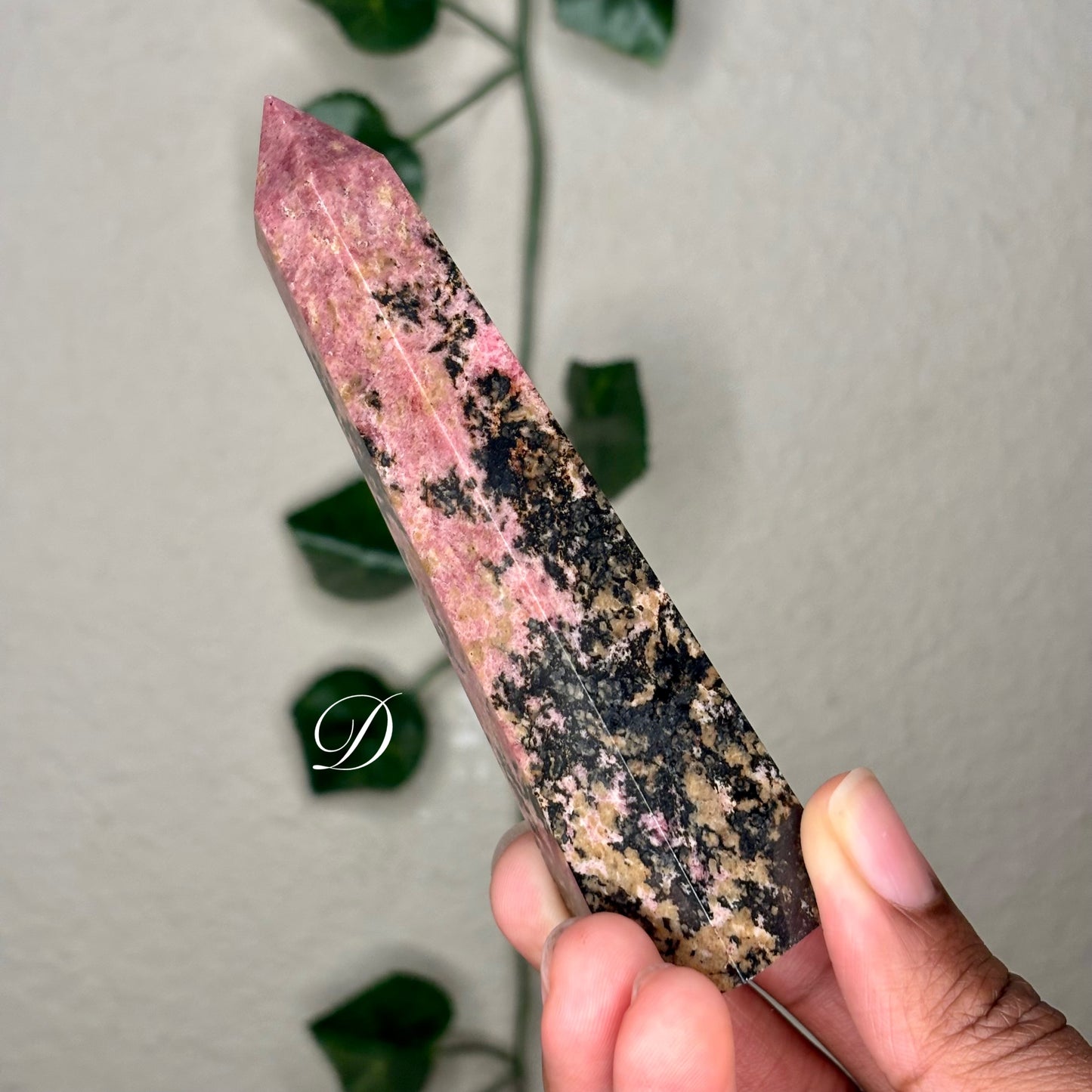 Rhodonite Obelisks