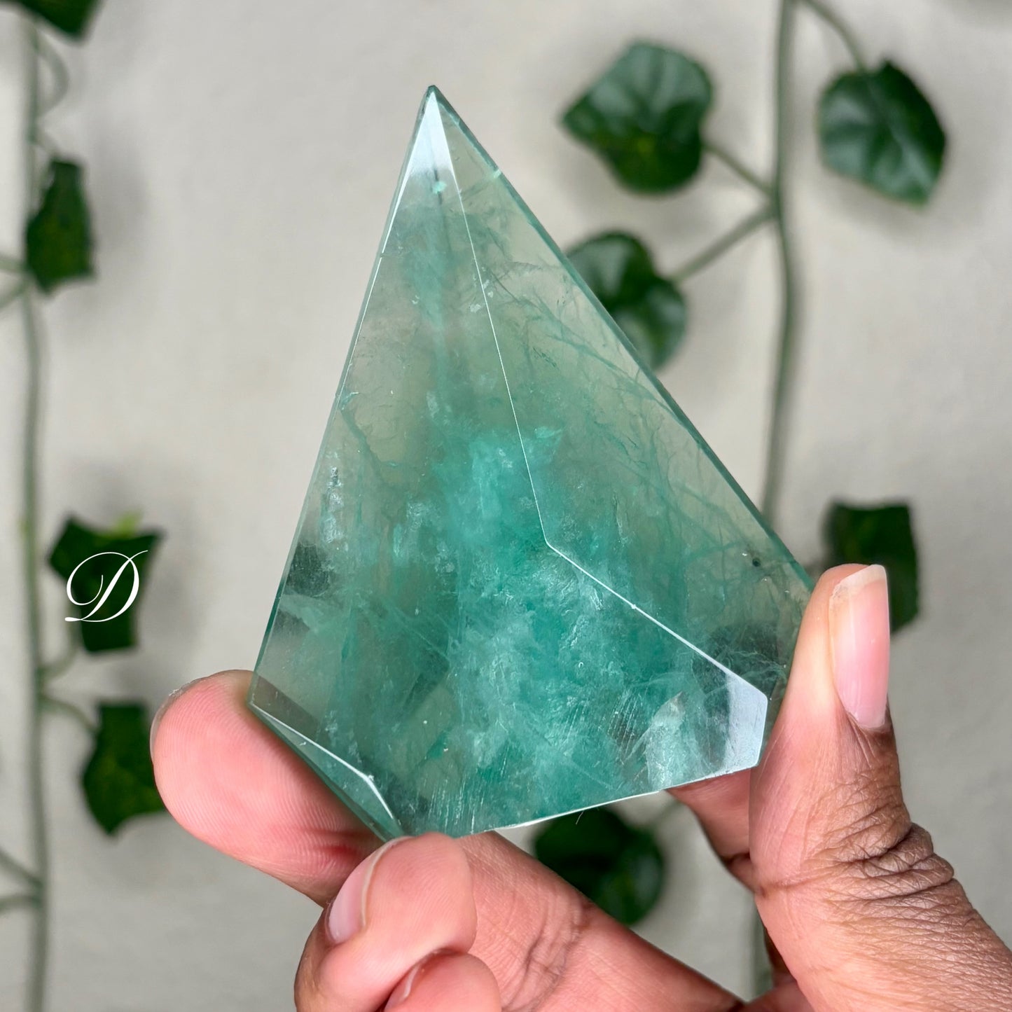 Geometric Fluorite Flames