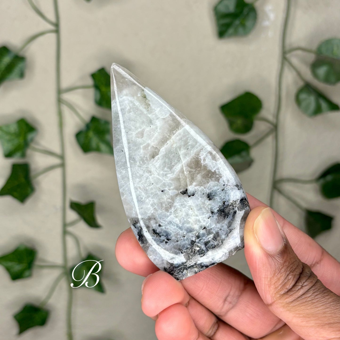 Rainbow Moonstone Flames