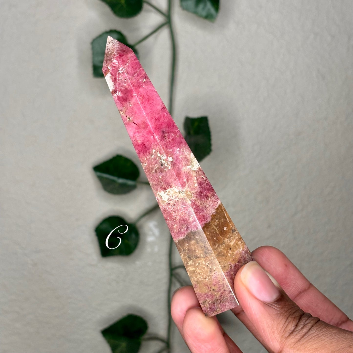 Rhodonite Obelisks