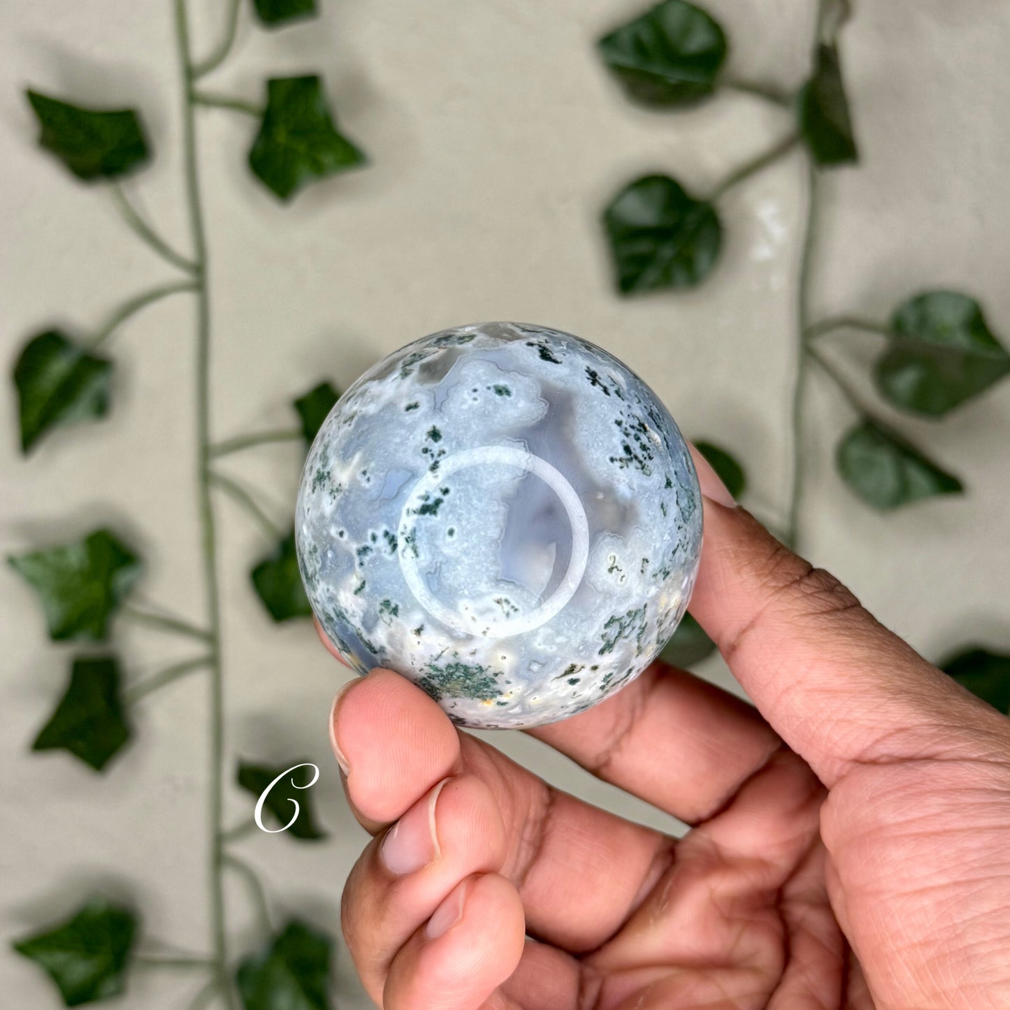 Moss Agate Spheres